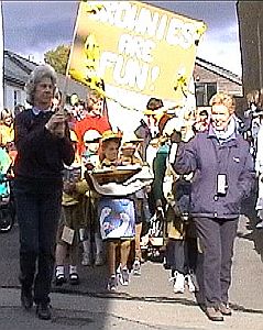 Brownies parade